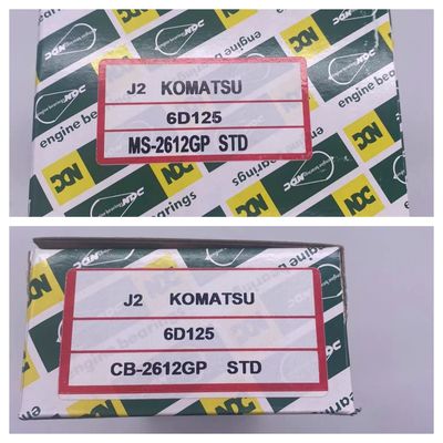 Komatsu 6D125 เครื่องขุดเครื่องยนต์ ส่วน STD หมุนหลัก หมุนสอด MS-2612GP CB-2612GP