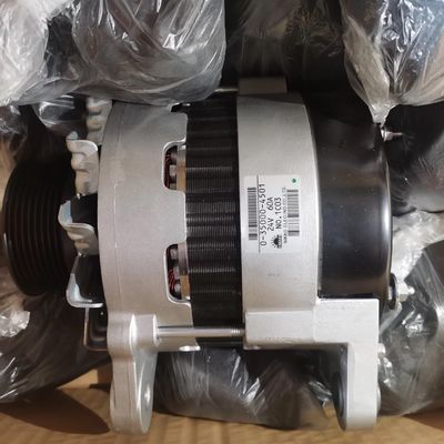 24V 60A เครื่องขุด อัลเตอร์เนเตอร์อะไหล่ไฟฟ้าสําหรับ Komatsu PC300 PC350 PC360
