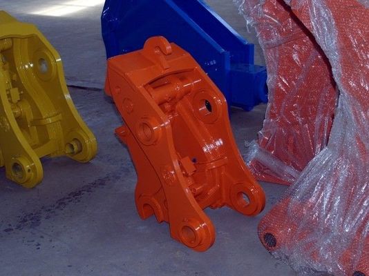 เครื่องขุดเจาะที่ทนทาน Quick Coupler 0.01-12m3 ความจุไม่มีระบบไฮดรอลิกส์